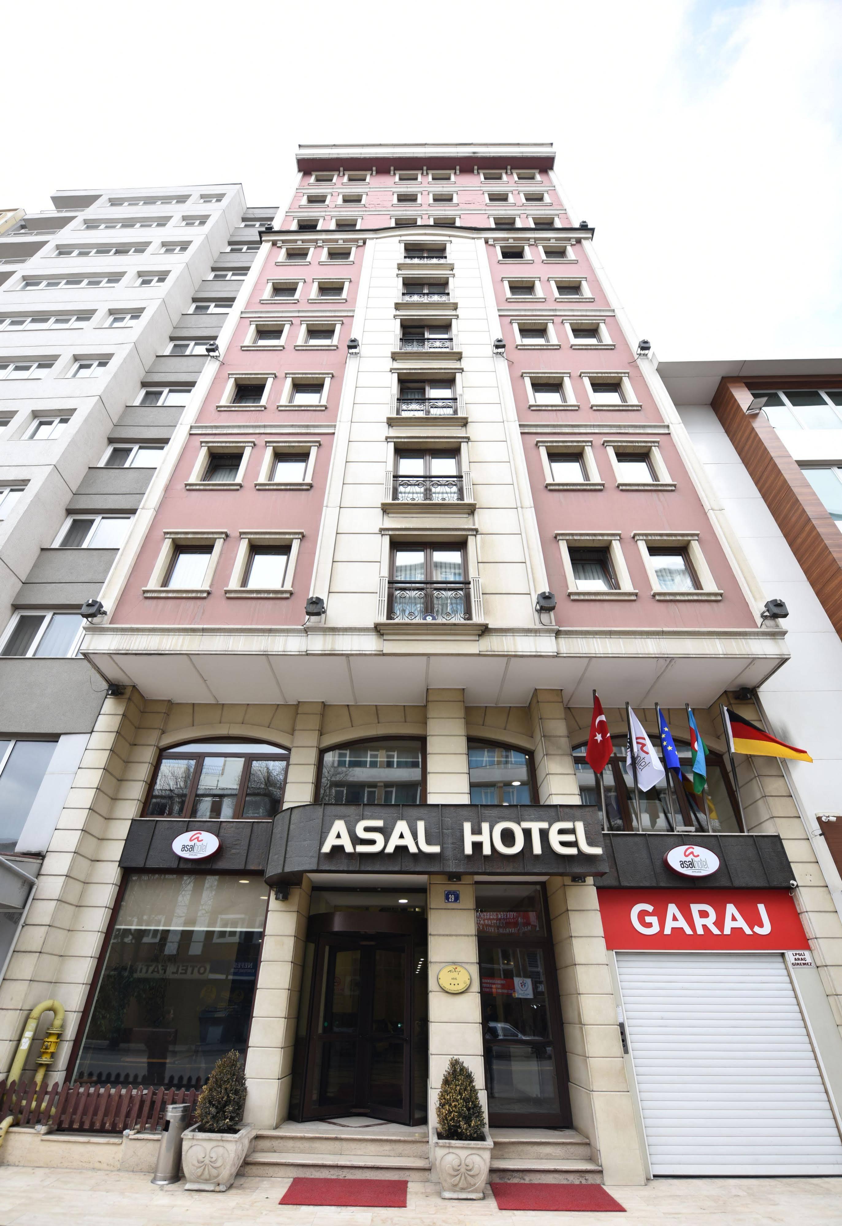 Asal Hotel Ankara Buitenkant foto